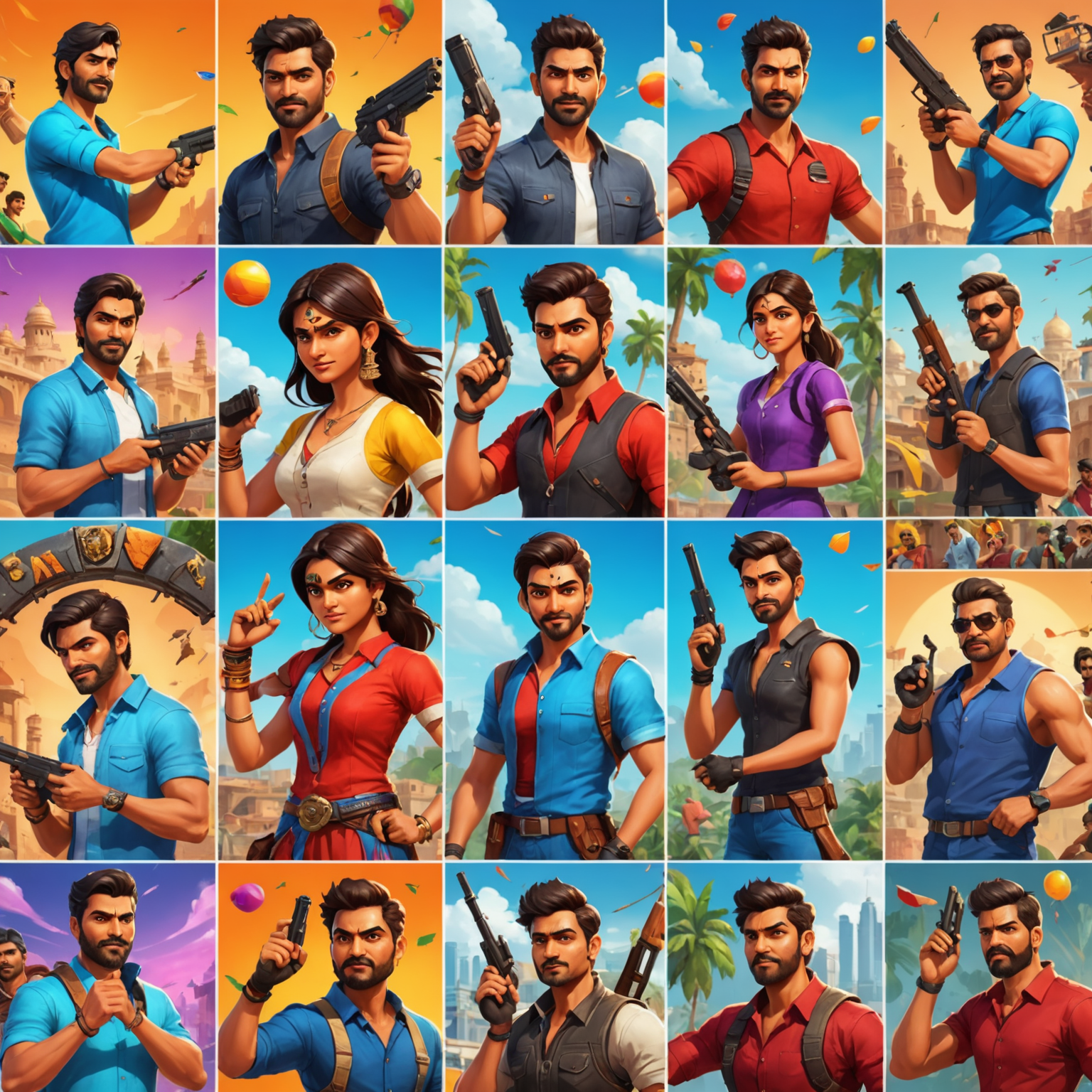 Collage of popular Indian mobile games, showing vibrant characters and gameplay scenes from titles that have recently made waves in the industry